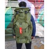 Bolso Mochila Arye Militar Solymar 80 lts Liso