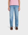 Pantalon Streight Denim Mujer 3738
