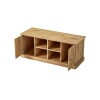 Rack de tv 2 Puertas 2 Estantes Linea Valenciana Natural Rack de tv 2 Puertas 2 Estantes Linea Valenciana Natural