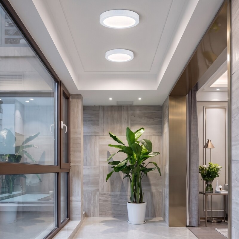 PLRA024 Panel LED Redondo de Adosar 24W Luz Neutra