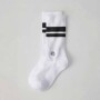 Medias The Everyday Crew Sock Unisex Classic White Stripe