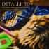 Kit de Pintura Diamante 5D Gatitos 40 x 30 cm DISEÑO 1
