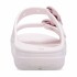 Sandalias Crocs Saturday Enamel Buckle Sandal W Mujer Bubble Ice