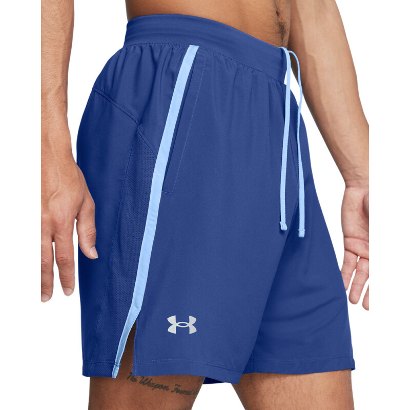 UA LAUNCH 7'' SHORTS-BLU BLU-432