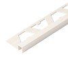 Guardacanto Quadra Aluminio Marfil Stone 10x10mm x 2,5m Guardacanto Quadra Aluminio Marfil Stone 10x10mm X 2,5m