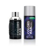 Set Benetton Colors Man Black Edt 100 Ml + Desodorante 150ml Set Benetton Colors Man Black Edt 100 Ml + Desodorante 150ml