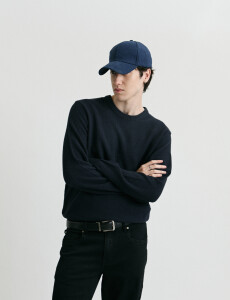 470982 SWEATER HARRY Azul Oscuro