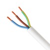 CABLE BAJO GOMA 3X2 METRO Blanco