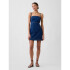 V-JUNE DENIM SL DRESS - MINI MEDIUM WASH