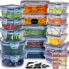 Set de 24 tapers tuppers herméticos plasticos Set de 24 tapers tuppers herméticos plasticos