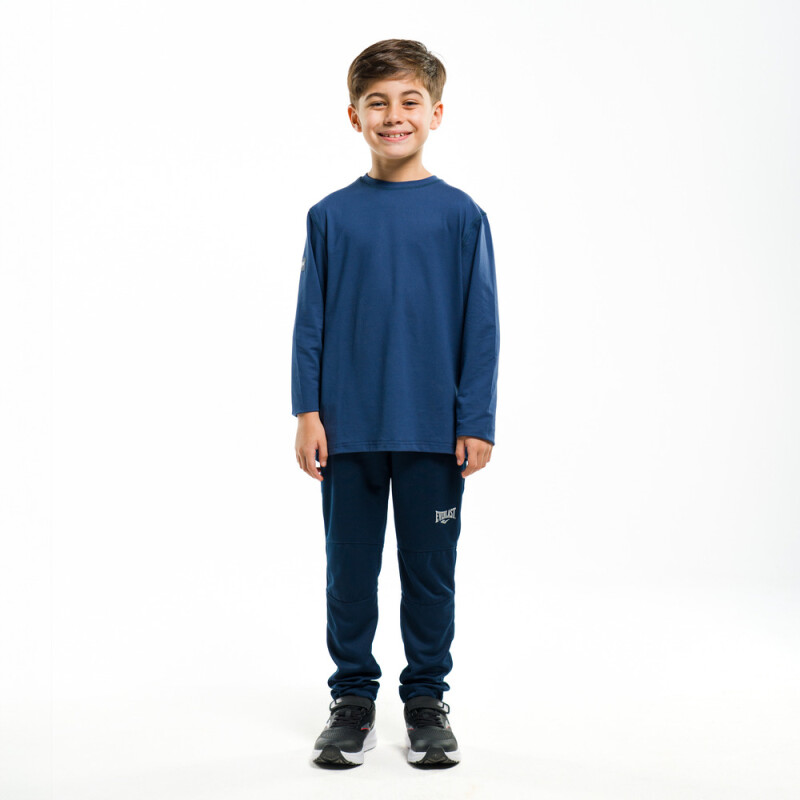 LONG SLEEVE BOYS POLY/SPX EVERLASR E-DAY-NA AZUL NAVI