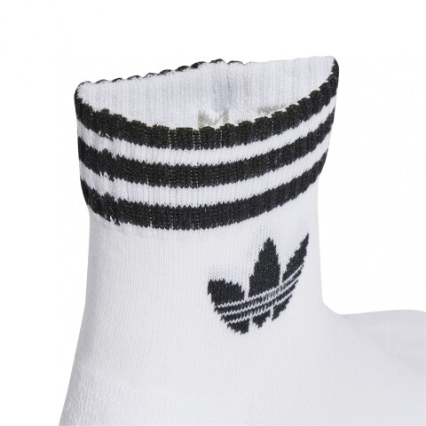 Medias adidas 3 Tiras White