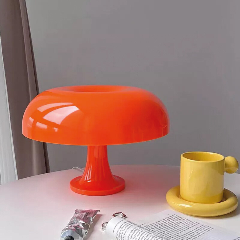LUMINARIA DE MESA NAVONE Lámpara de Mesa Navone Naranja