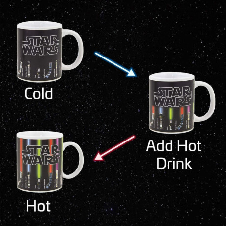Taza Star Wars - Lightsabers Heat Change Mug Taza Star Wars - Lightsabers Heat Change Mug