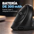 Mouse Vertical Inalámbrico Xtrike Me GW-301 4000 DPI Negro 1
