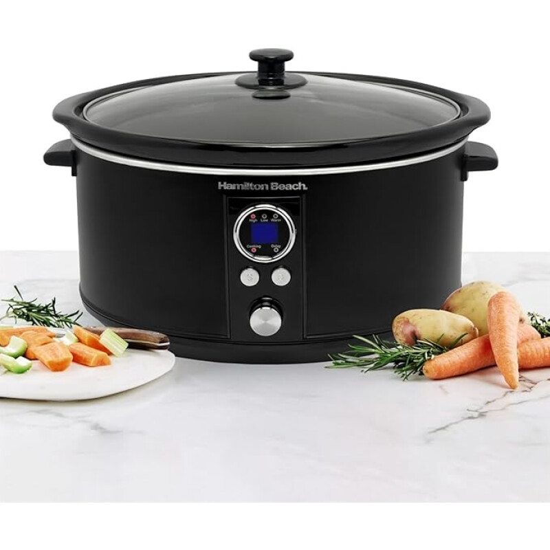 SLOWCOOKER DIGITAL NEGRA 6.5 LTS SLOWCOOKER DIGITAL NEGRA 6.5 LTS