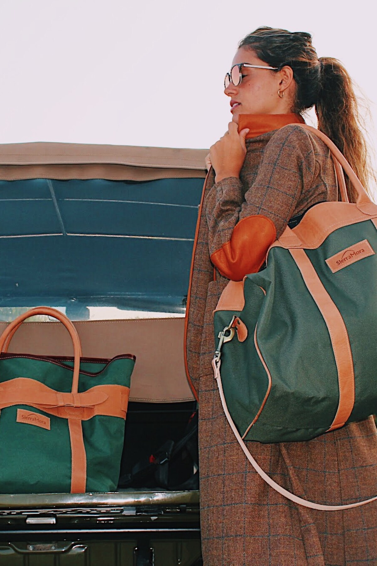 Bolso Sport Verde Inglés