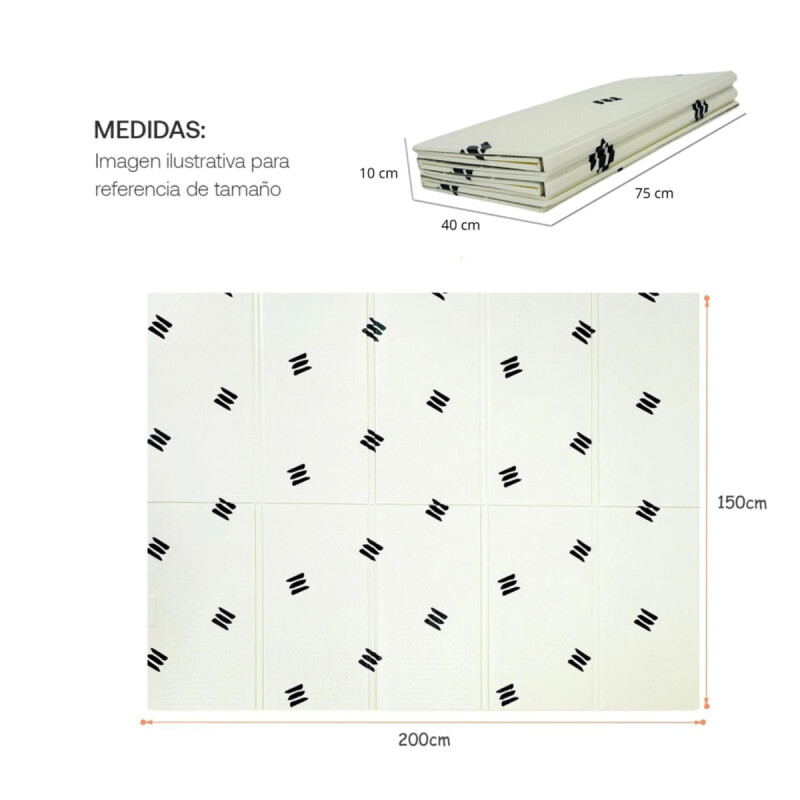 Alfombra Infantil Plegable y Reversible Antideslizante Bebesit Alfombra Infantil Plegable y Reversible Antideslizante Bebesit