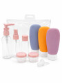 RECIPIENTES DE VIAJE PACK X 11 MULTICOLOR