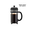 BODUM JAVA FRENCH PRESS 8 TAZAS NEGRA BODUM JAVA FRENCH PRESS 8 TAZAS NEGRA