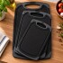 Tabla Para Picar Y Cortar Set de 3 Unidades para Cocina Antidelizante IMBACK Color Negro Tabla Para Picar Y Cortar Set de 3 Unidades para Cocina Antidelizante IMBACK Color Negro