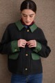 CAMPERA PARKA Azul