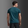 Polo Running Aero Mesh Tee Hombre Dark Moss/silver Reflective