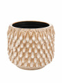 MACETERO LABRADO OFF WHITE