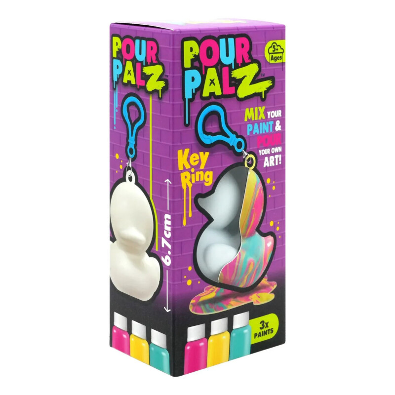Pour Palz Pato Llavero Multicolor