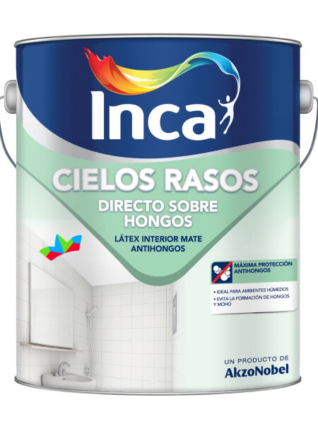 INCA CIELOS RASOS DIRECTO SOBRE HONGOS - 4 LTS. N/A