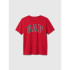 V-BAS SS LOGO TEE MODERN RED
