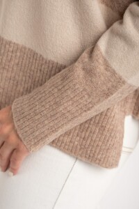 Sweater Rayado Mocha