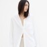 V-LS POPLIN BIG SHIRT OPTIC WHITE