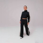 Pantalón Elevated Track Pant Mujer Black/almond Milk