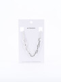 CADENA ESLABON PLATEADO