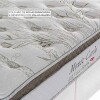 SOMMIER - 2 PLAZAS (2.0 x 2.0 MTS) - MODELO MONTE CARLO - RESORTES POCKET Y ESPUMA HR - PILLOW TOP SOMMIER - 2 PLAZAS (2.0 x 2.0 MTS) - MODELO MONTE CARLO - RESORTES POCKET Y ESPUMA HR - PILLOW TOP