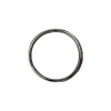Anillo cinta griega - Plata y Oro - sin piedra - AN5995 sinpiedra
