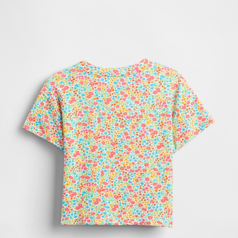 BF SS RELAXED PRINT T DITSY FLORAL