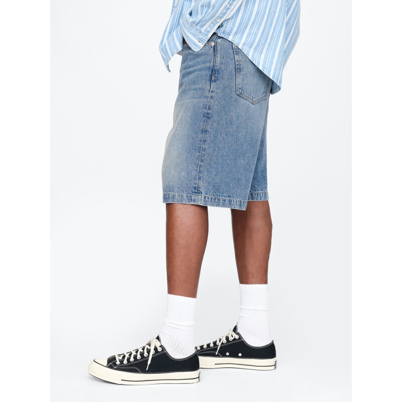 DENIM SHORT DARK WASH DARK WASH