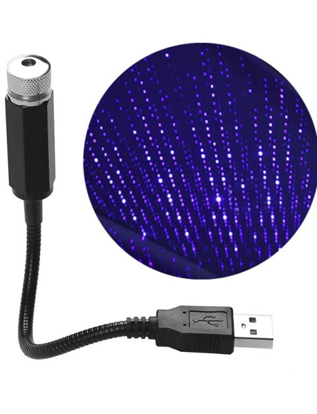 Mini proyector de estrellas láser USB violeta Mini proyector de estrellas láser USB violeta