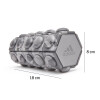 Mini Rodillo de Espuma adidas 18cm para recuperación y pilates Gris