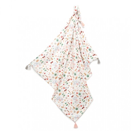 Manta reversible French Riviera La Millou Manta reversible French Riviera La Millou