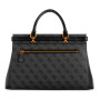 Cartera Guess Sestri Logo Mediana Negro 0