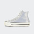 Championes Converse Chuck Taylor All Star Lift Platform Core Black/ftwr White/matte Silver
