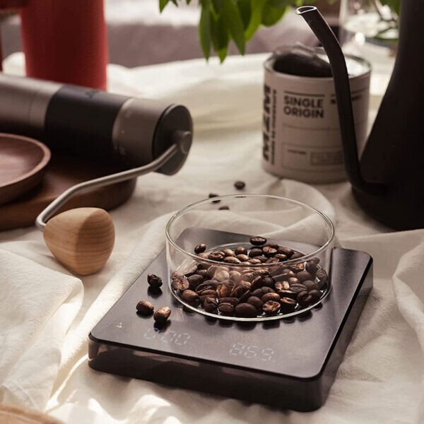 Balanza Digital De Barista Con Timer 3kg Recargable USB Balanza Digital De Barista Con Timer 3kg Recargable USB