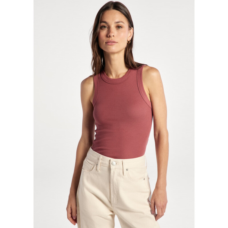BLUSA SM FEM VERMELHO ESCURO