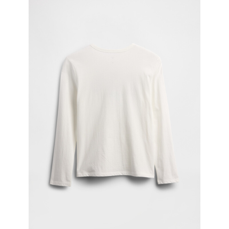 V-FRCH LS LOGO TEE NEW OFF WHITE