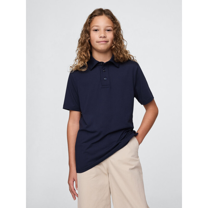 SS TECH POLO TAPESTRY NAVY