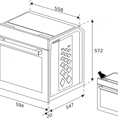 Horno de empotrar Pirolítico Beko BBIM 13500XPSW / COT Horno de empotrar Pirolítico Beko BBIM 13500XPSW / COT