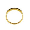 Anillo Sin Fin-Oro Bajo-Piedra Esmeralda-AN8149 conpiedra